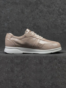 05-FEE01-2P BEIGE Кроссовки (нубук) - Фабричный китай фото 11