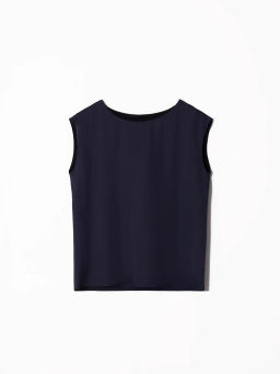 Однотонный топ - Emka фото 10