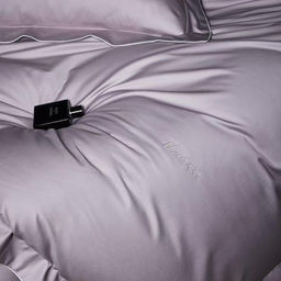 КПБ Mency Winni Mark Cross Бархатный сатин MENWMC005 2 спальный