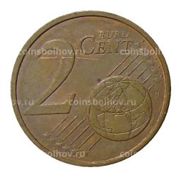 2 евроцента 1999 года Франция