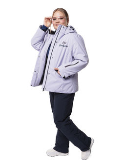 Костюм VKB-0218 Сиреневый - Snow headquarter фото 2