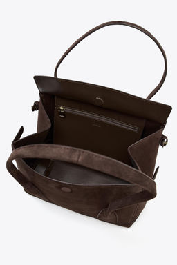 LEATHER CITY BAG - Zara фото 6