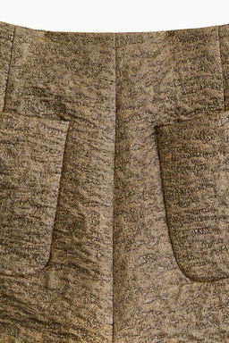 Minishorts en tejido jacquard brillante - H&m фото 6