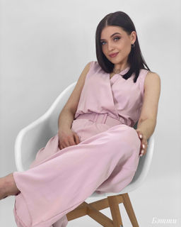 Комбинезон Бэтти (светло-розовый) - Nadi bordo фото 4