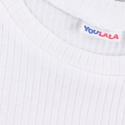 Комплект топ и шорты Youlala рибана кулирка фото 7