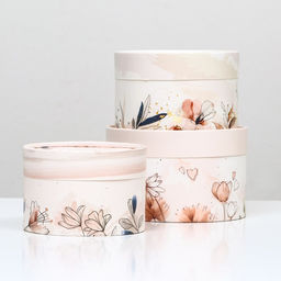 Набор шляпных коробок 3 в 1,Love,16 х 10,14 х 9,13 х 8,5 см