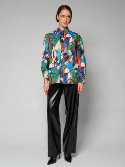 Блузка женская 12411-33051 multicolor - Eleganzza фото 6