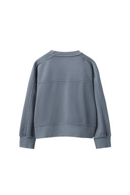 FADED-EFFECT SLOGAN SWEATSHIRT - Zara фото 13