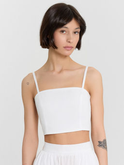 Топ женский белый