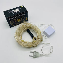 Гирлянда для Елки Роса 20 веток теплая 3 м (арт. MW600L-3M-W) - Ип лебедев о.ю фото 3