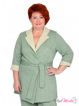 Жакет Модель №1549 размеры 44-84 - Plusmoda фото 8