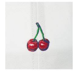 Бейсболка DJINNS арт. Dad Cap DNC Cherry (белый)  фото 4