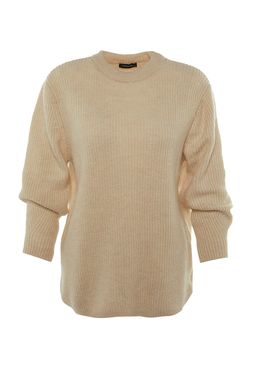 Tas Genis Kal?p Couple Yumusak Dokulu Basic Triko Kazak TWOAW20FV0142 - Trendyolmilla фото 7