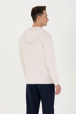 U. S. Polo Assn Мужской вязаный кардиган с капюшоном и камнем - U.s. polo assn фото 12