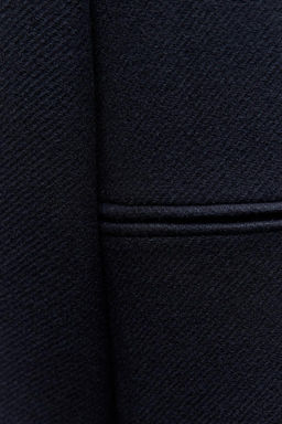 DOUBLE-BREASTED WOOL BLEND COAT ZW COLLECTION - Zara фото 4