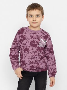 CRB wear/CSKB 63467-44-353 Джемпер для мальчика,фиолетовый/Ex.Cherubino