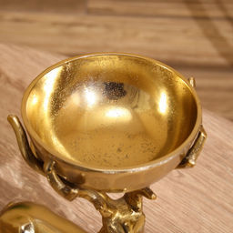 Подсвечник «Олень», 24×14×24 см, алюминий