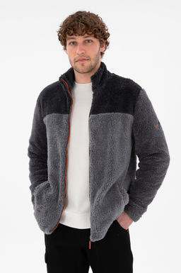 Самский светло -серый вязание кардиган Неожиданная скидка в корзине