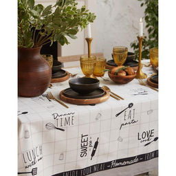 Скатерть Этель Homemade 149х180см, 100% хлопок, саржа 190 г/м2  фото 4