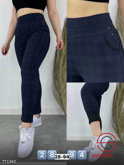 Женские брюки в клетку