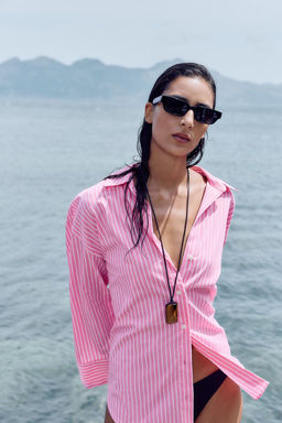 BASIC POPLIN SHIRT - Zara фото 20