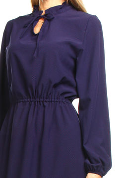 ПЛАТЬЕ ПЛ535 В МЕЛКИЙ ГОРОШЕК Ткань софт - Assana фото 3