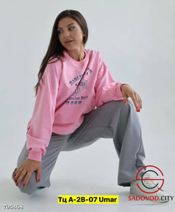 Костюм двойка из двухнитки в уникальном дизайне