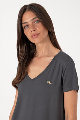 Kad_n Antrasit Basic Ti__rt Sepette S_rpriz _ndirim - U.s. polo assn фото 2