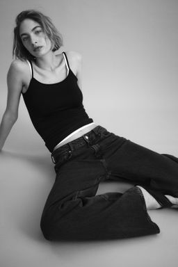 Wide High Waist Jeans - H&m фото 20