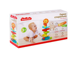 Развивающая игрушка "Горка - спиралька" 5 уровней (70009, "Baby toys") в коробке