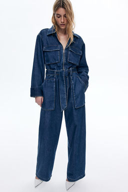 Mono boiler cargo en denim - H&m фото 2