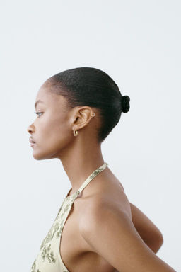 HALTER TOP WITH BEADING - Zara фото 4