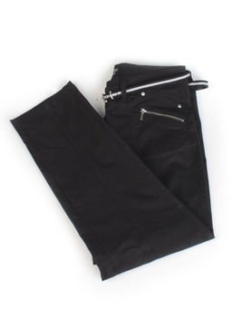 7754 BLACK Бриджи джинсовые женские