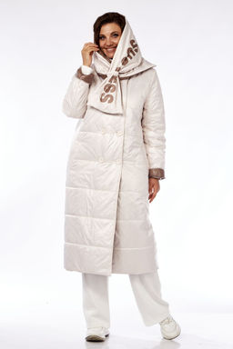 Пальто Diamant 1883 бежевый, капучино  фото 4