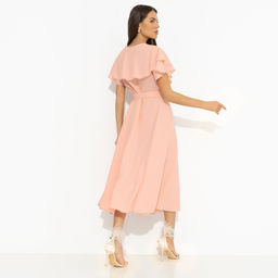 Платье на запах, Счастье влюбленности (розовый поцелуй) - Charutti фото 5