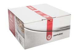 Кастрюля-сотейник Грация, 20 см, 2,7 л, крышка металлическая - Metalac фото 4