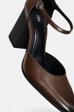 BLOCK HEEL MARY JANE SHOES - Zara фото 6