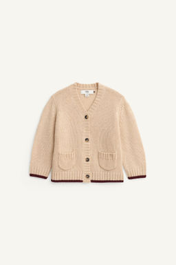 100% WOOL KNIT CARDIGAN LIMITED EDITION - Zara фото 5