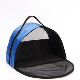 Сумка - переноска для животных, полукруглая, нейлон, 42 х 22 х 29 см, василек - Пижон фото 4