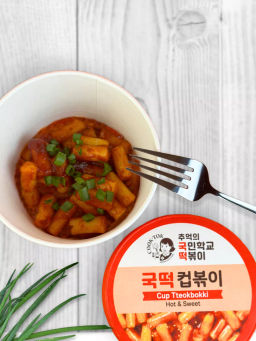 COOK-TOK Токпокки с остро-сладким соусом (рисовые палочки с соусом) 135 г.  фото 4