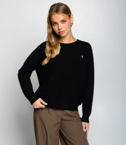 Джемпер #КТ20802, чёрный