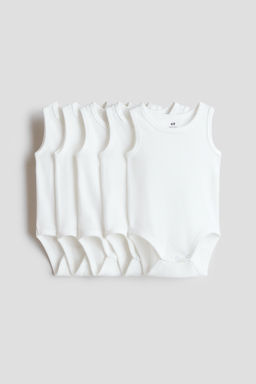 Pack de 5 bodies de algod?n - H&m фото 4