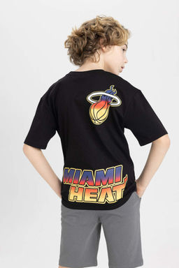 Футболка с круглым вырезом и короткими рукавами NBA Miami Heat для мальчиков