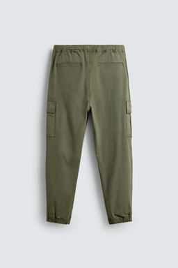 PANTAL?N CARGO SLIM FIT / Khaki - Zara фото 8