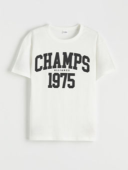 Erkek ?ocuk Bask?l? Ti??rt ve ?ort