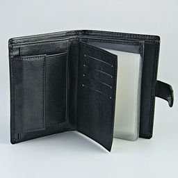 Обложка для документов 
 08.C-192_302B-418#-черный