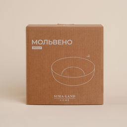 Салатники SL Home «Мольвено», набор 2 шт., 720 мл, d=16.5 см, фарфор, зелёные