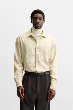 MODAL BLEND STRIPED SHIRT - Zara фото 2