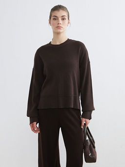 Bisiklet Yaka Kad?n Triko Kazak