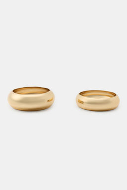 PACK OF 2 RIGID METAL BRACELETS - Zara фото 3